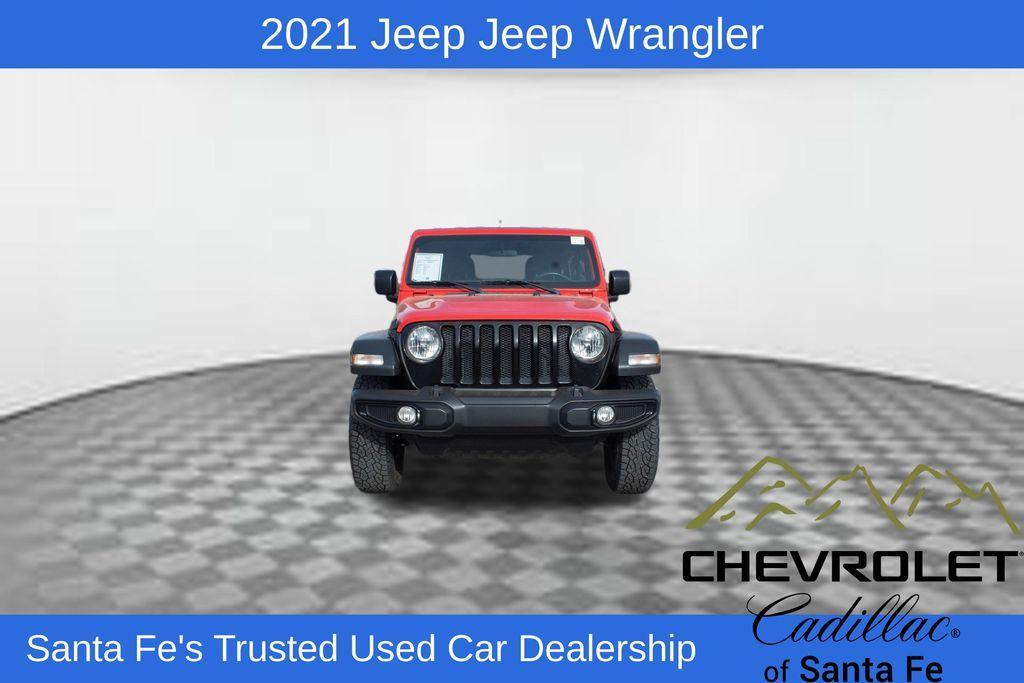 used 2021 Jeep Wrangler Unlimited car, priced at $29,991