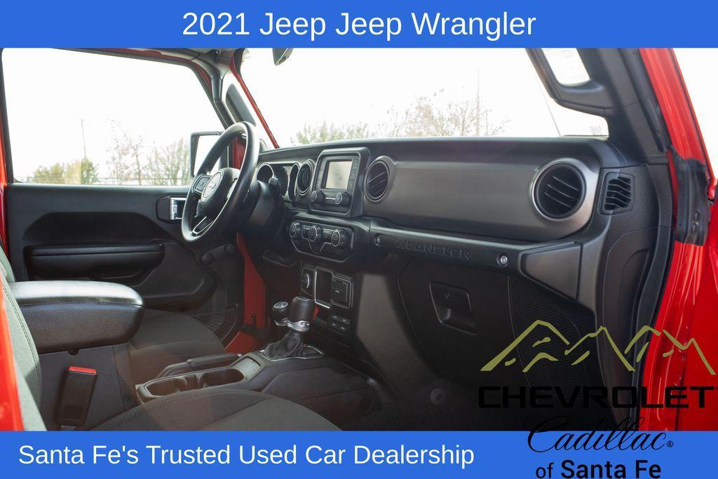 used 2021 Jeep Wrangler Unlimited car, priced at $29,991