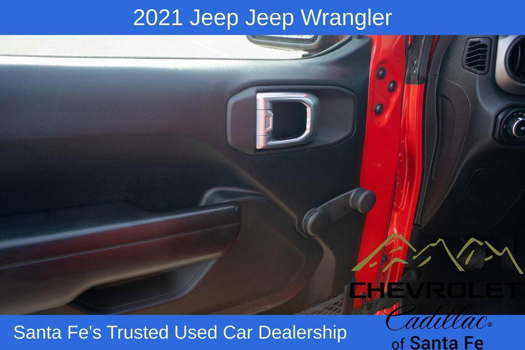 used 2021 Jeep Wrangler Unlimited car, priced at $29,991