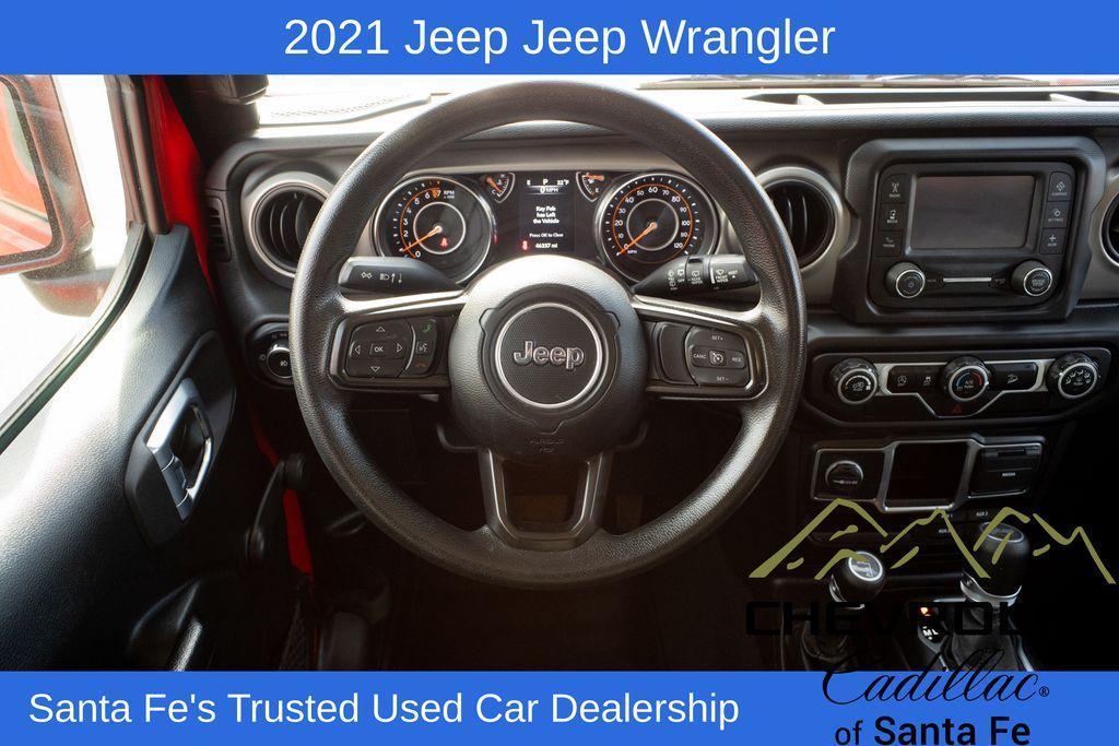 used 2021 Jeep Wrangler Unlimited car, priced at $29,991