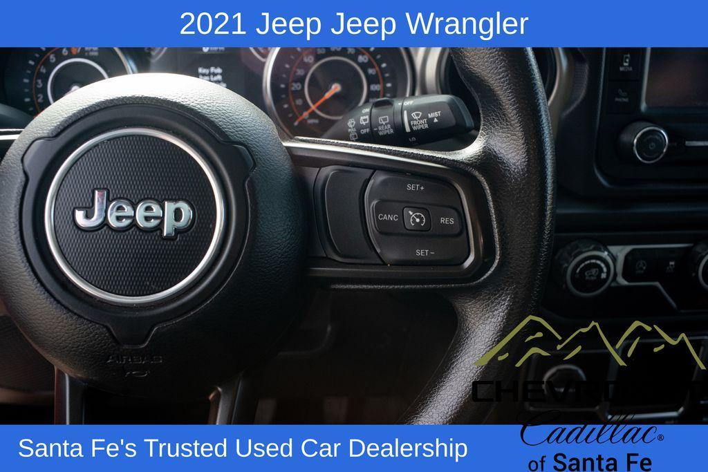 used 2021 Jeep Wrangler Unlimited car, priced at $29,991