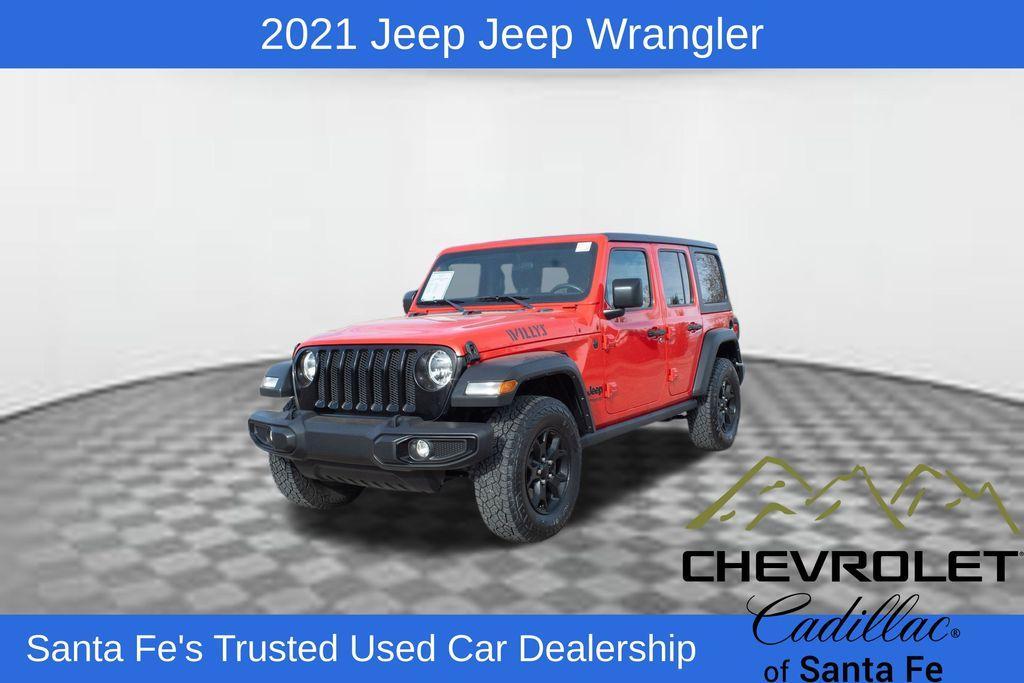 used 2021 Jeep Wrangler Unlimited car, priced at $29,991