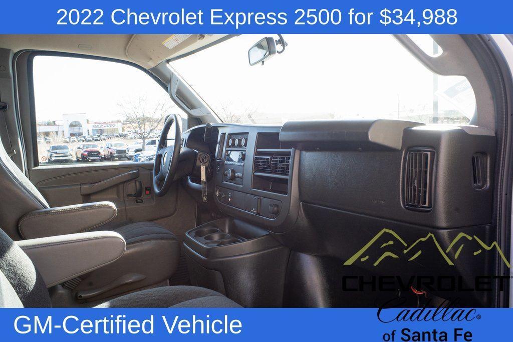 used 2022 Chevrolet Express 2500 car, priced at $34,988