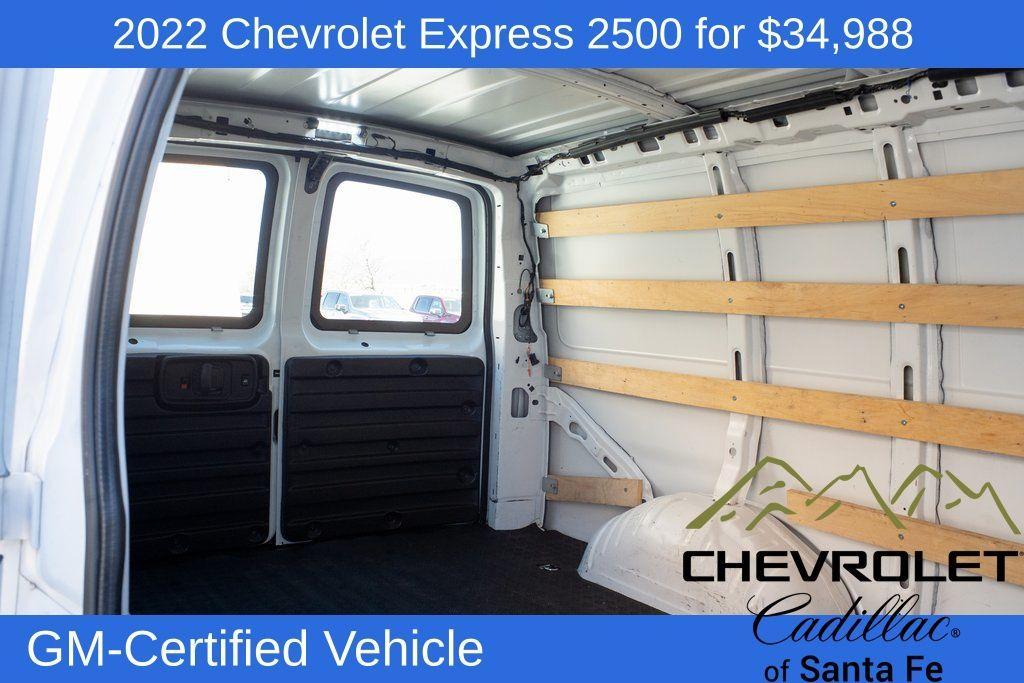 used 2022 Chevrolet Express 2500 car, priced at $34,988