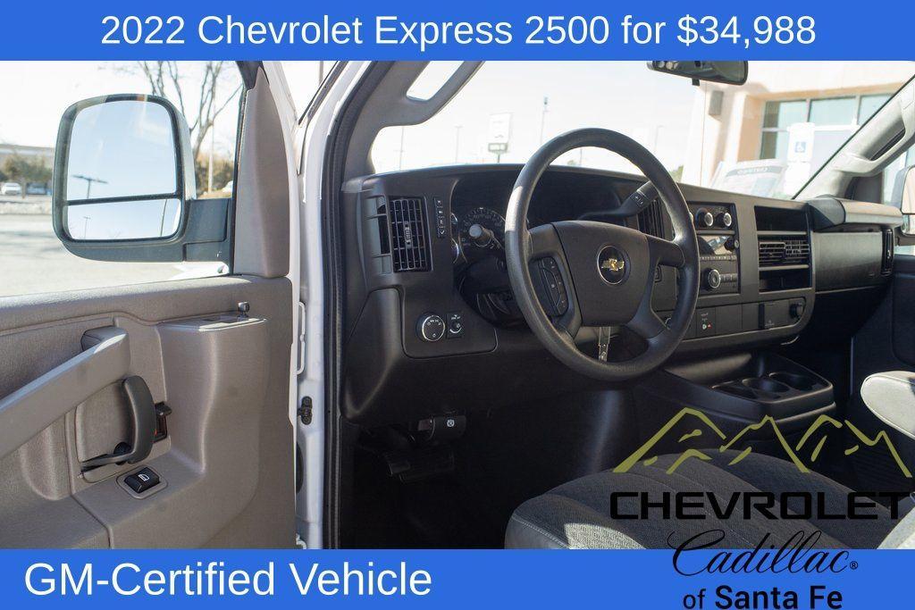 used 2022 Chevrolet Express 2500 car, priced at $34,988