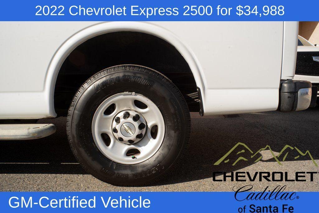 used 2022 Chevrolet Express 2500 car, priced at $34,988