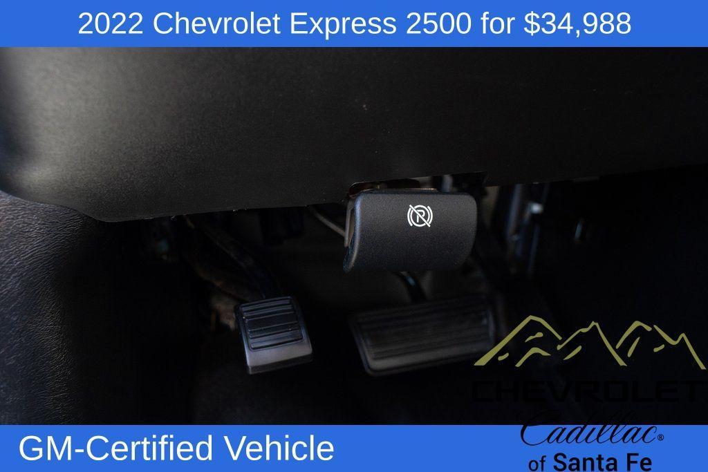 used 2022 Chevrolet Express 2500 car, priced at $34,988