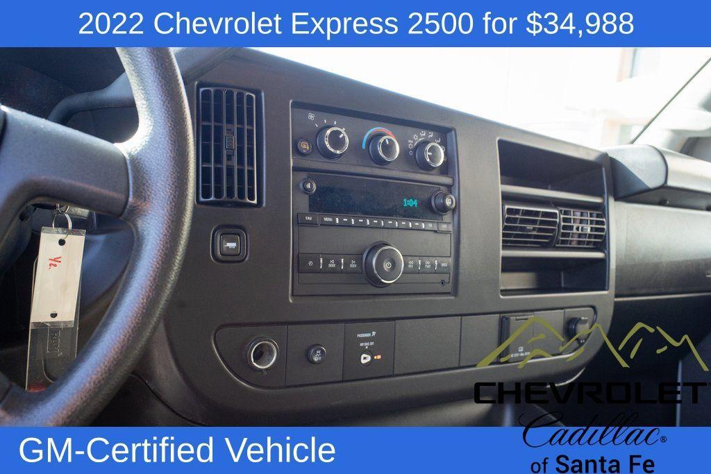 used 2022 Chevrolet Express 2500 car, priced at $34,988