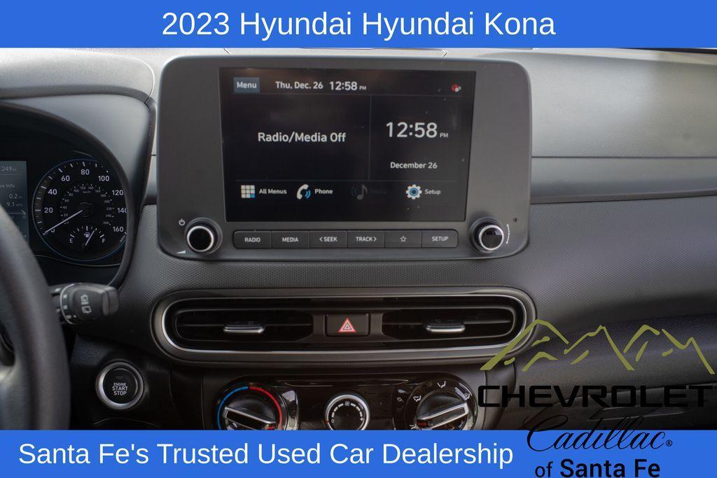 used 2023 Hyundai Kona car, priced at $19,991