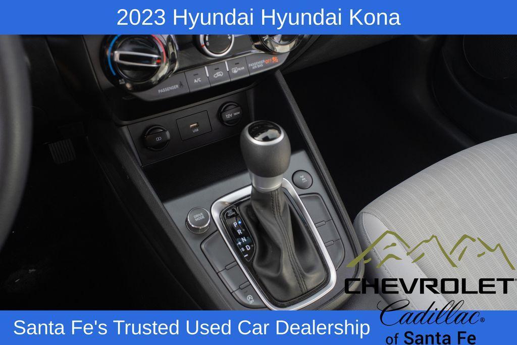 used 2023 Hyundai Kona car, priced at $19,991