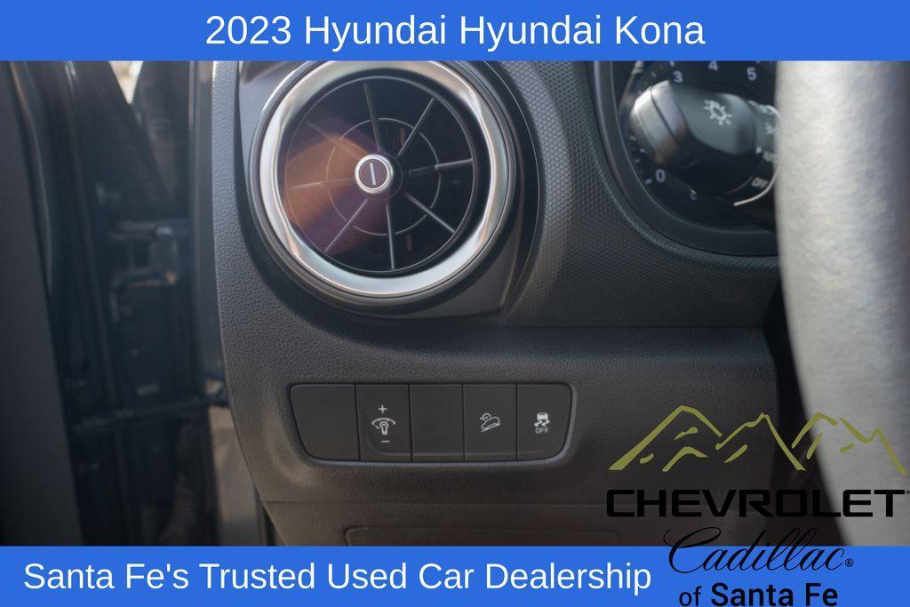 used 2023 Hyundai Kona car, priced at $19,991