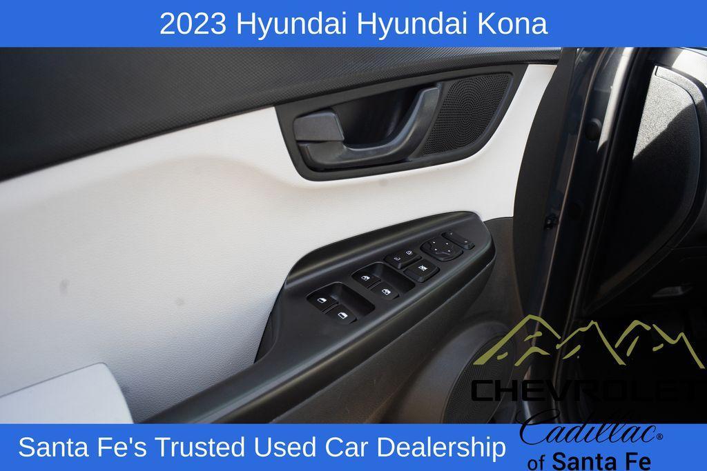 used 2023 Hyundai Kona car, priced at $19,991