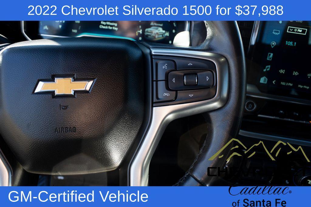 used 2022 Chevrolet Silverado 1500 car, priced at $37,988