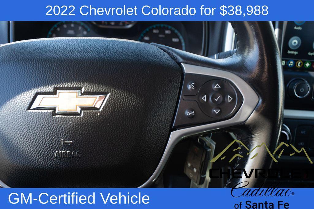 used 2022 Chevrolet Colorado car, priced at $38,988