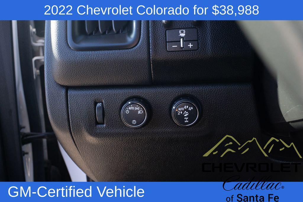 used 2022 Chevrolet Colorado car, priced at $38,988