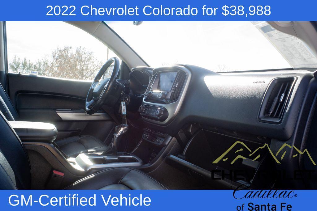 used 2022 Chevrolet Colorado car, priced at $38,988