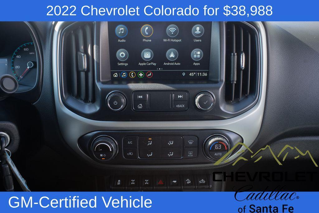 used 2022 Chevrolet Colorado car, priced at $38,988