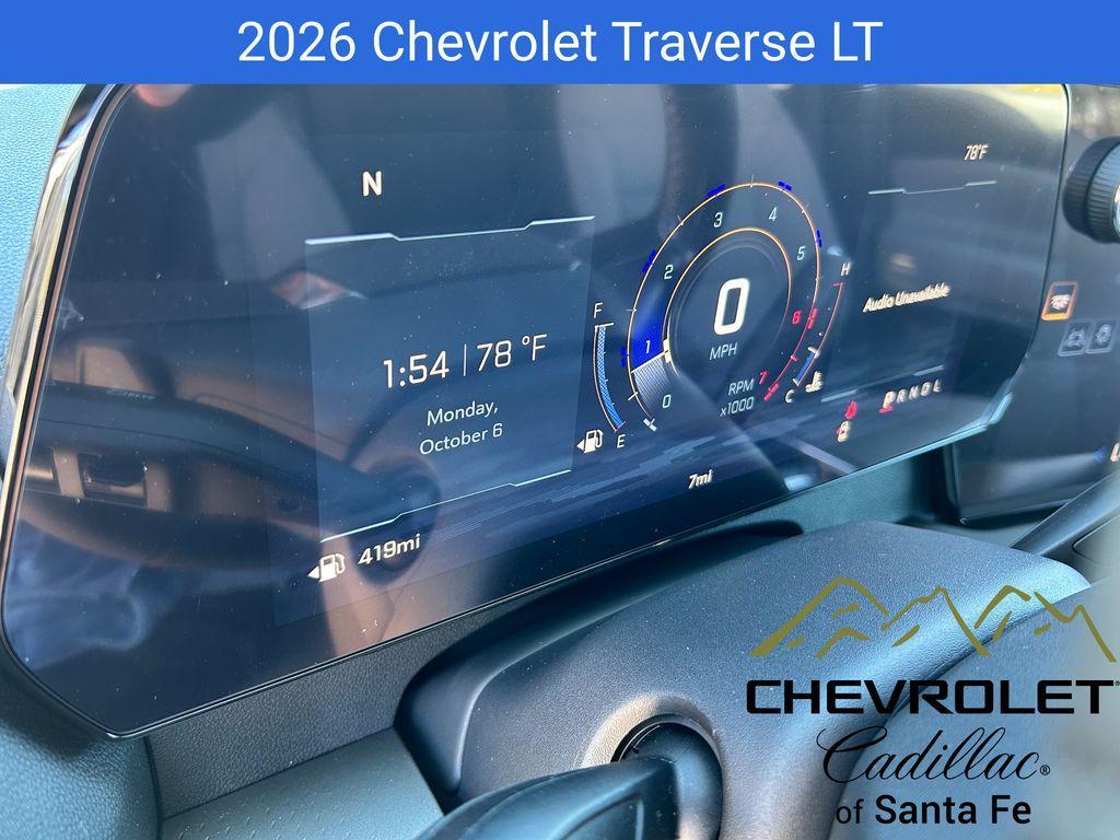 new 2026 Chevrolet Traverse car, priced at $41,839
