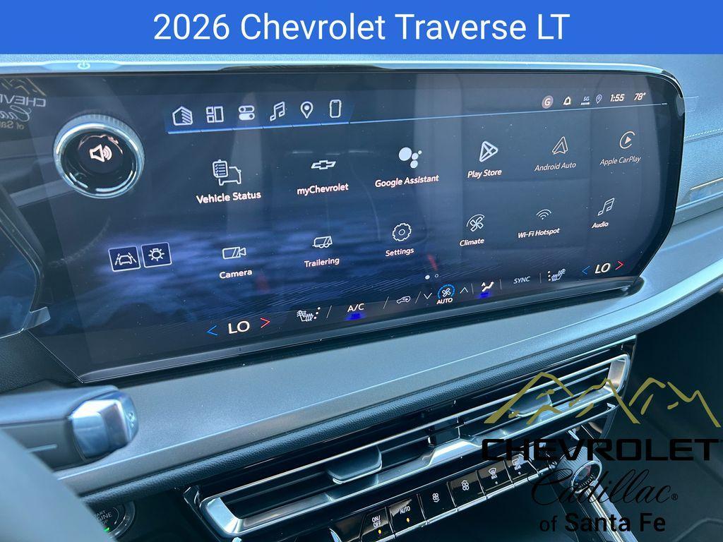 new 2026 Chevrolet Traverse car, priced at $41,839