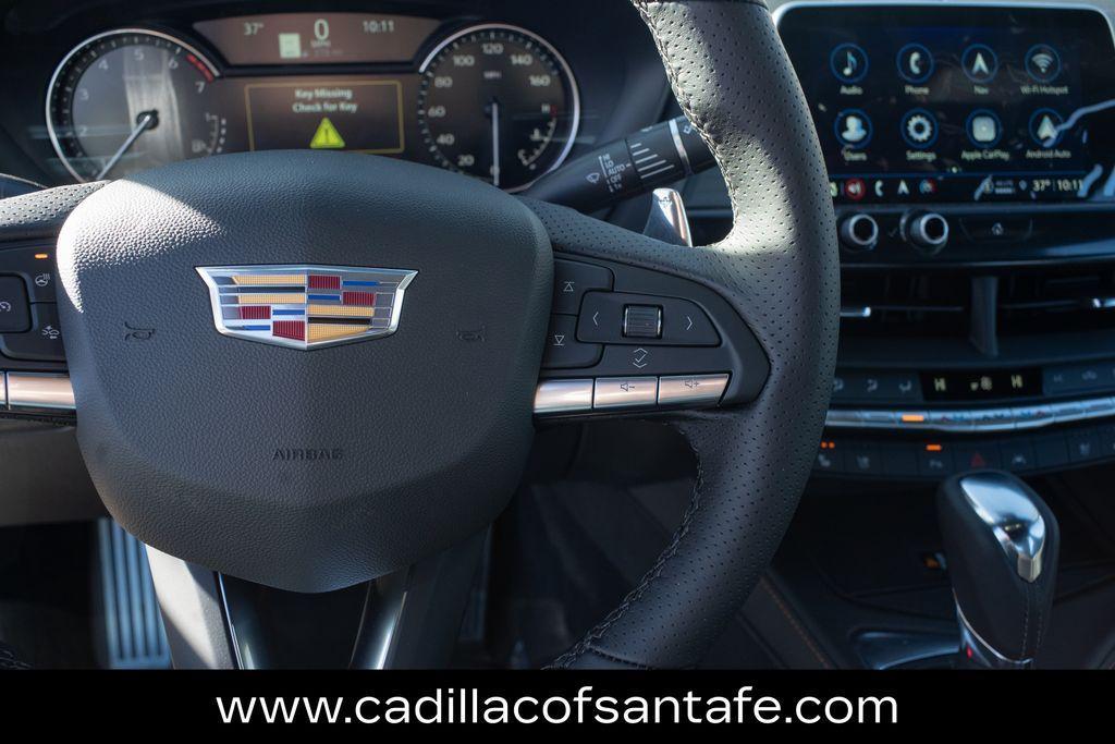 new 2025 Cadillac CT4 car, priced at $52,210