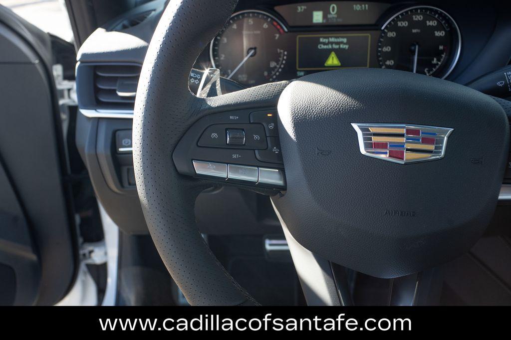 new 2025 Cadillac CT4 car, priced at $52,210