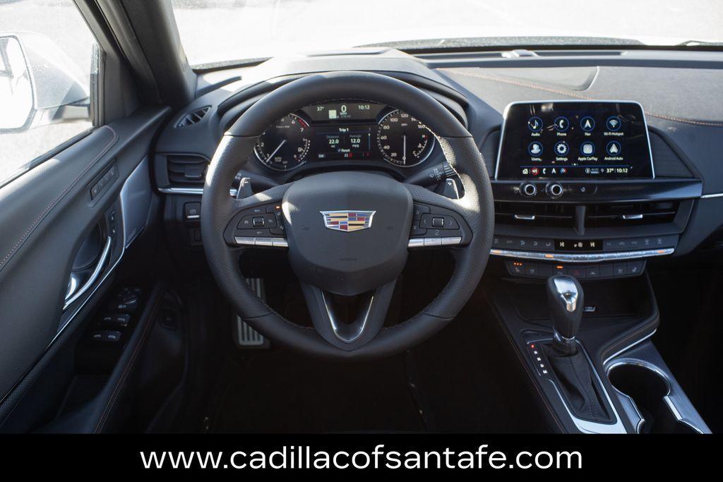 new 2025 Cadillac CT4 car, priced at $52,210