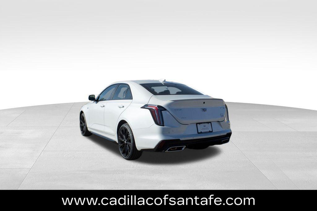 new 2025 Cadillac CT4 car, priced at $52,210