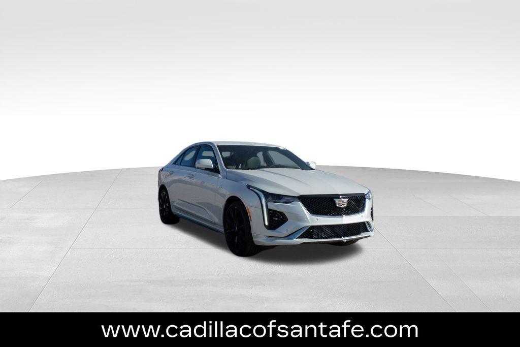 new 2025 Cadillac CT4 car, priced at $52,210