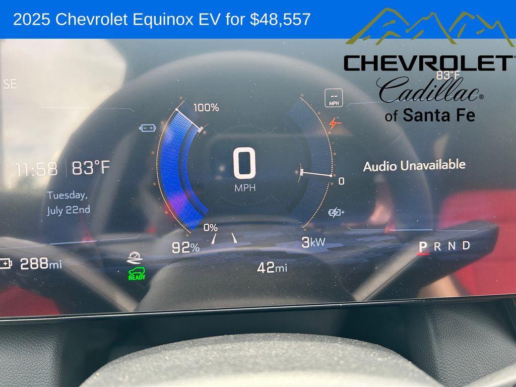 new 2025 Chevrolet Equinox EV car, priced at $48,557