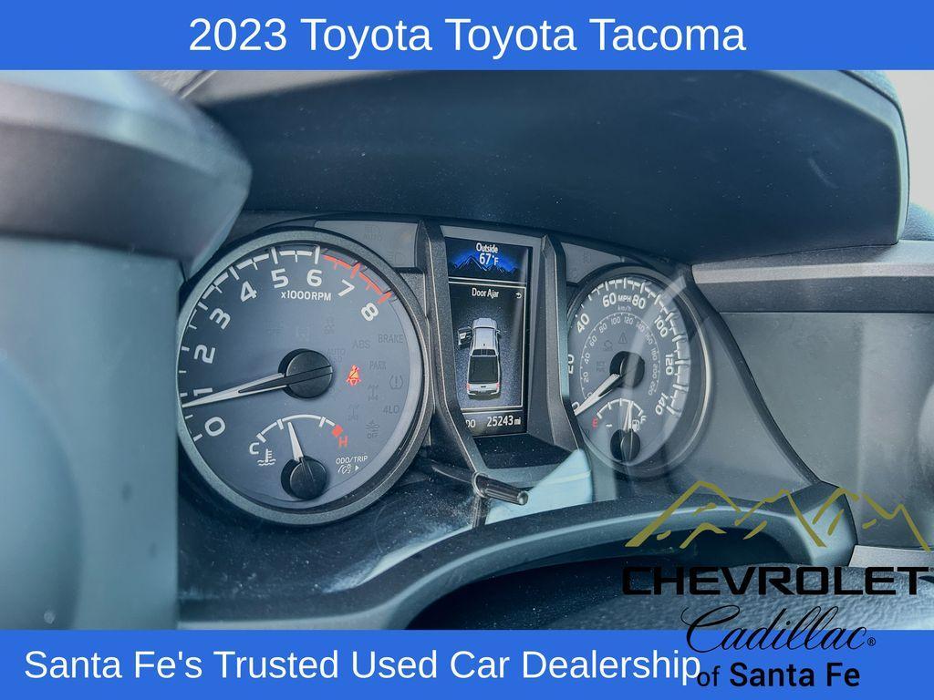 used 2023 Toyota Tacoma car, priced at $38,991