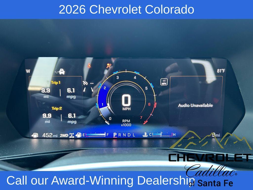 new 2026 Chevrolet Colorado car, priced at $49,827