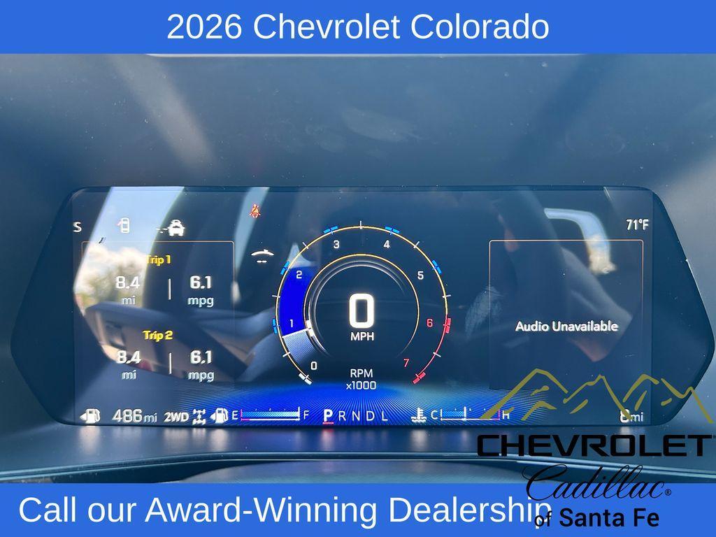 new 2026 Chevrolet Colorado car, priced at $56,690