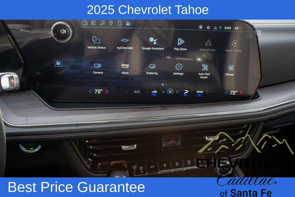 new 2025 Chevrolet Tahoe car, priced at $63,495