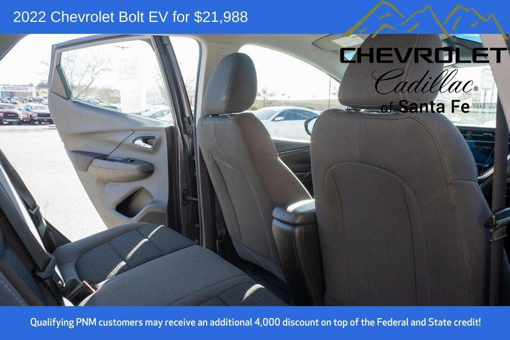 used 2022 Chevrolet Bolt EV car, priced at $21,988