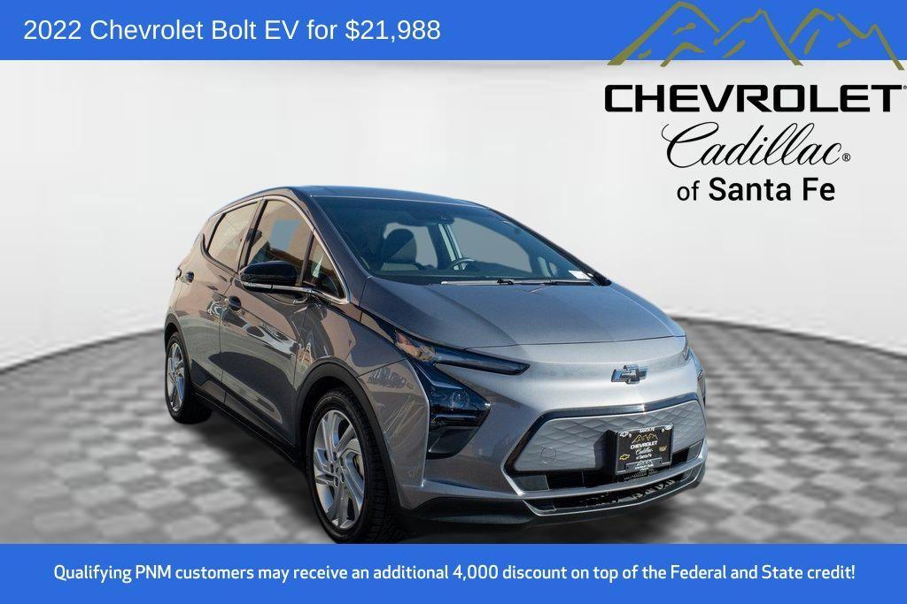 used 2022 Chevrolet Bolt EV car, priced at $21,988