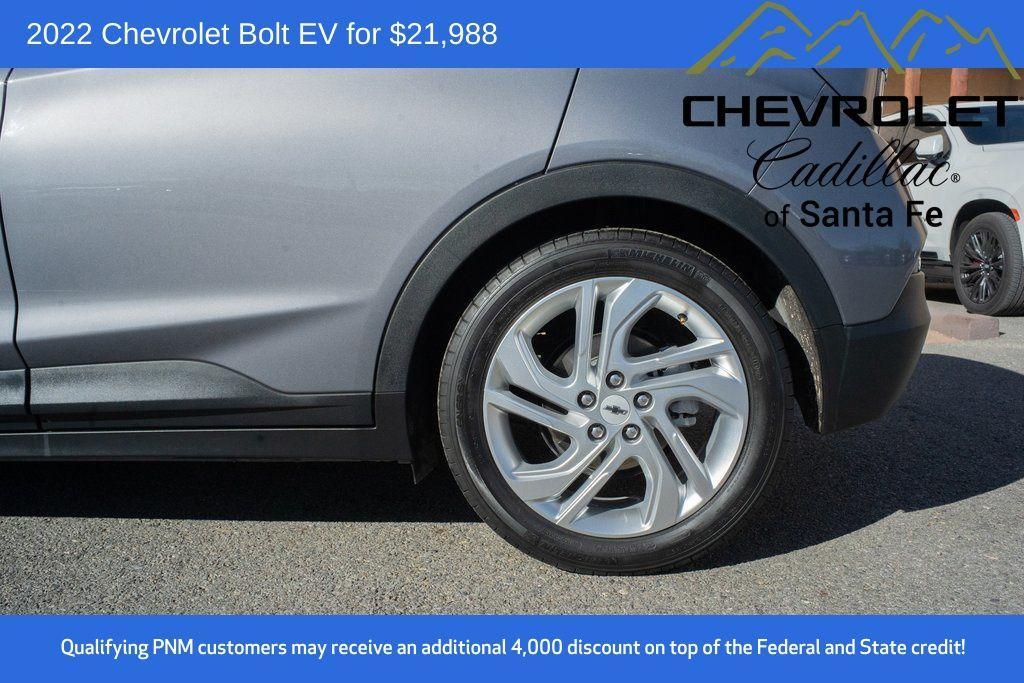 used 2022 Chevrolet Bolt EV car, priced at $21,988