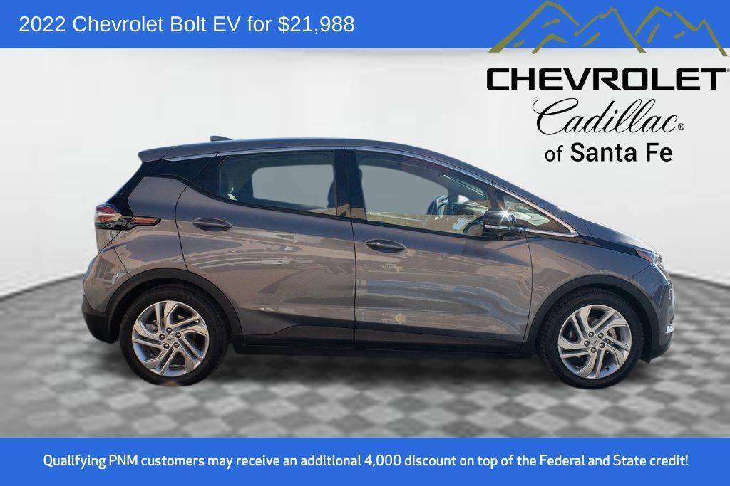 used 2022 Chevrolet Bolt EV car, priced at $21,988