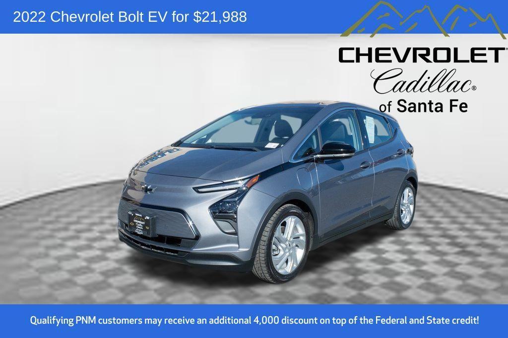 used 2022 Chevrolet Bolt EV car, priced at $21,988