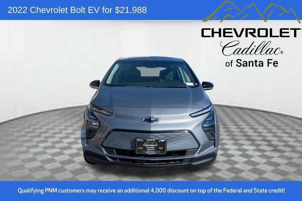 used 2022 Chevrolet Bolt EV car, priced at $21,988