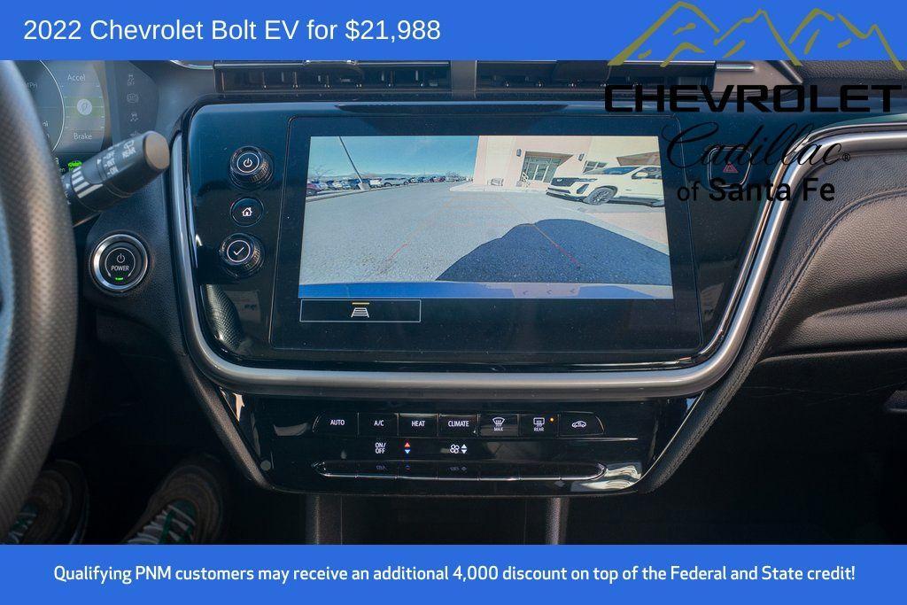 used 2022 Chevrolet Bolt EV car, priced at $21,988