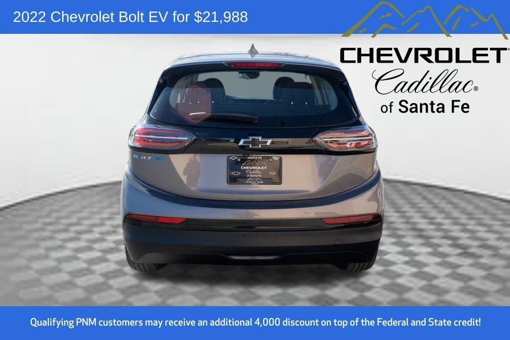 used 2022 Chevrolet Bolt EV car, priced at $21,988