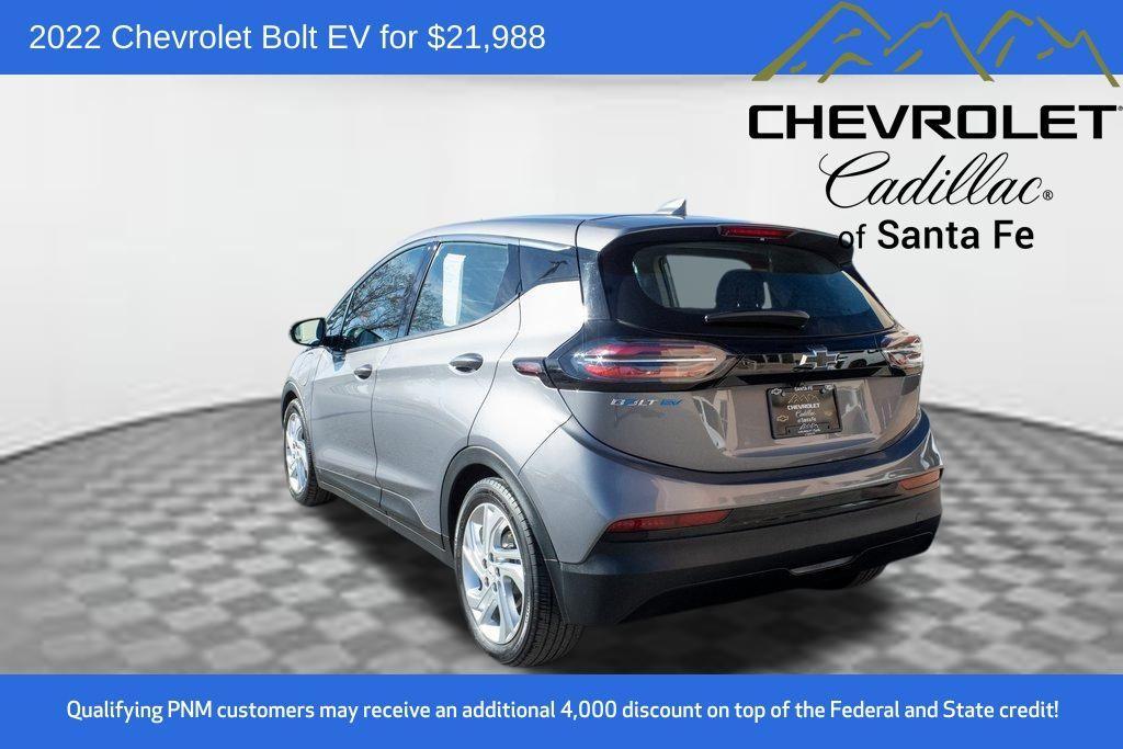 used 2022 Chevrolet Bolt EV car, priced at $21,988