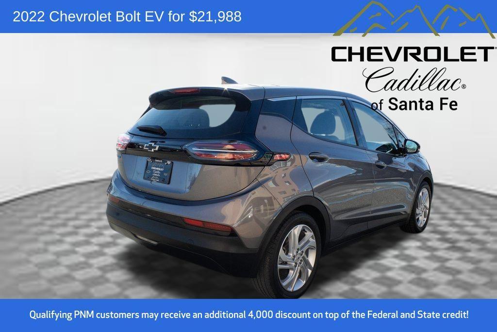 used 2022 Chevrolet Bolt EV car, priced at $21,988