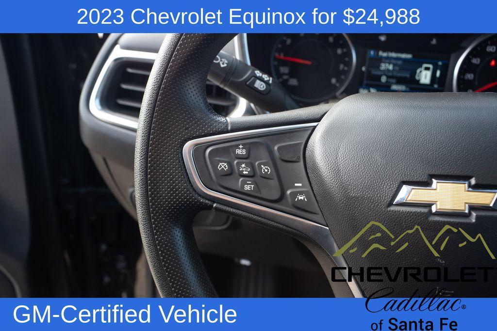 used 2023 Chevrolet Equinox car, priced at $24,988