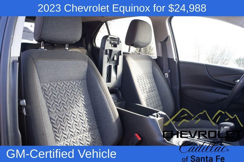 used 2023 Chevrolet Equinox car, priced at $24,988