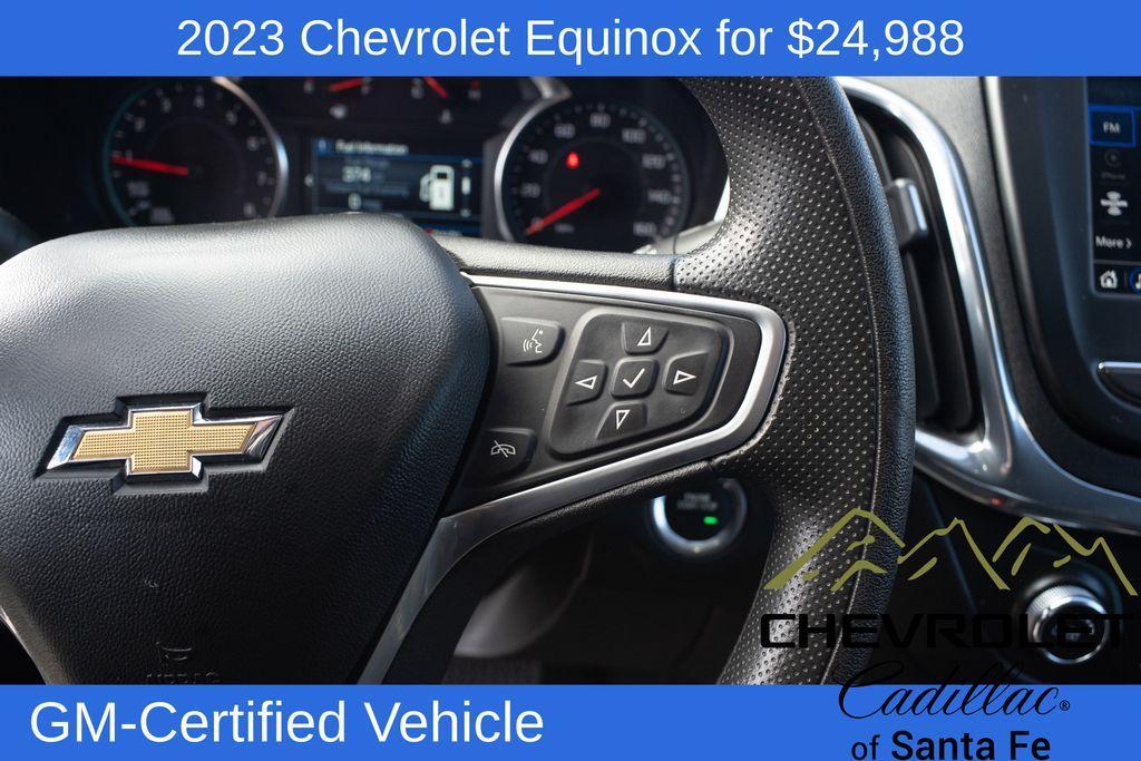 used 2023 Chevrolet Equinox car, priced at $24,988