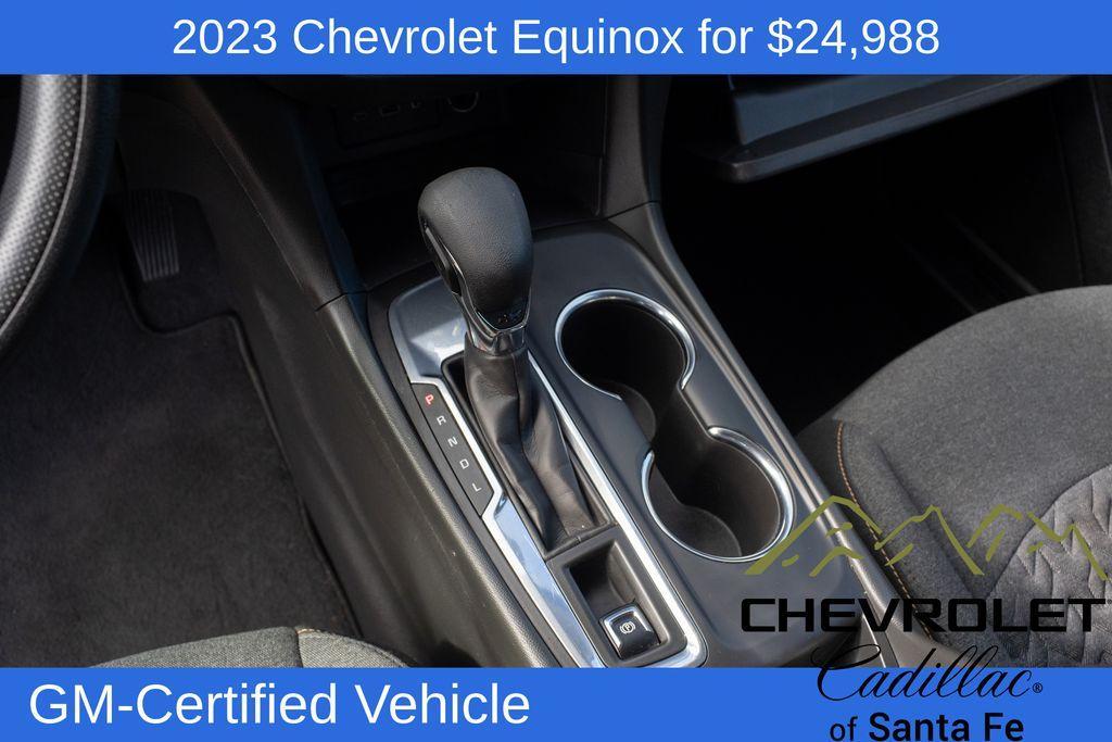 used 2023 Chevrolet Equinox car, priced at $24,988