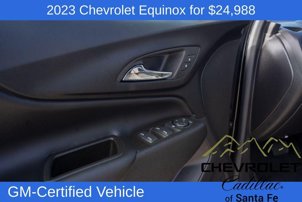 used 2023 Chevrolet Equinox car, priced at $24,988