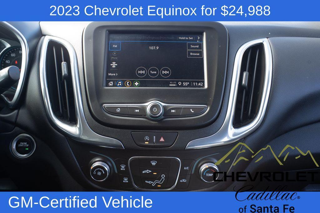 used 2023 Chevrolet Equinox car, priced at $24,988