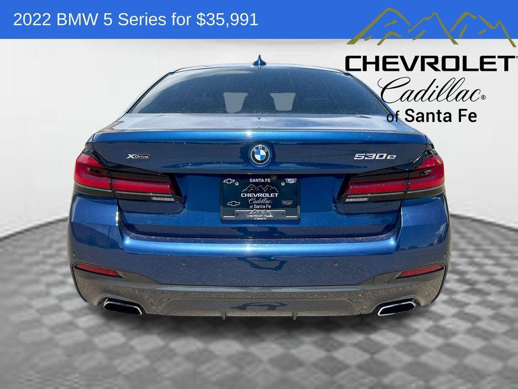 used 2022 BMW 530e car, priced at $35,991